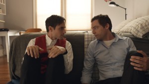 Andrew West and Justin Kirk in WALTER photo courtesy of Entertainment One Films US