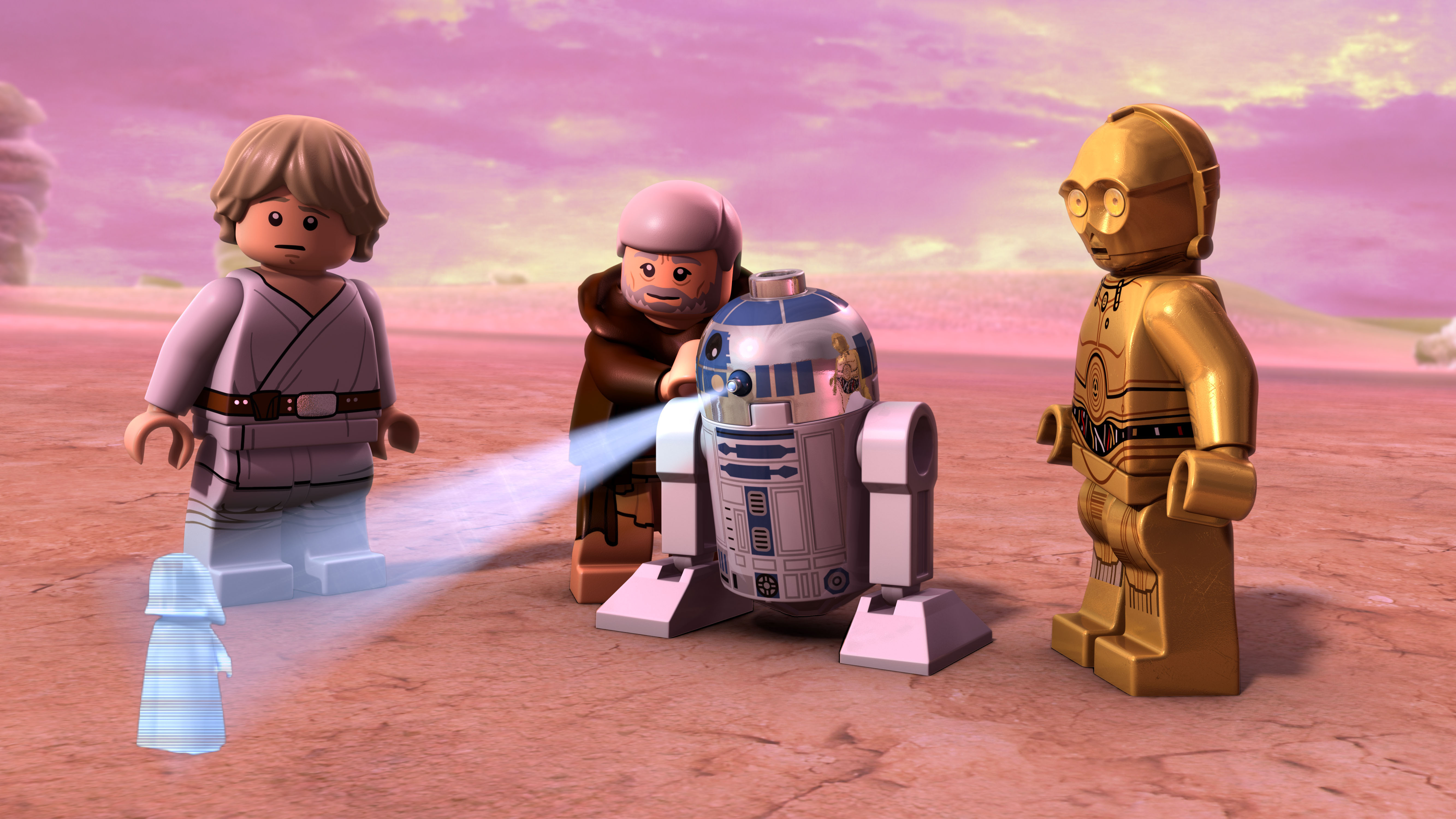 STAR WARS LEGO  LOT  MINI FIGURE  MINIFIG "  R2-D2  & C-3PO --#1 DARK GOLD 